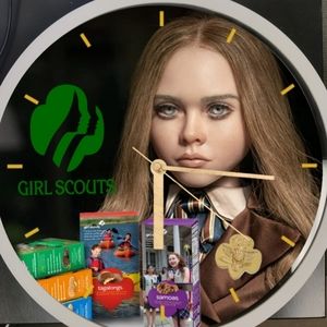 Girl scout cookie clock